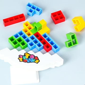 ALKISTA Balance Stacking Blocks Game for Fun Family Time