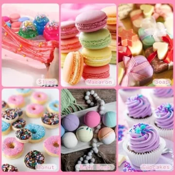 Vivid Food Coloring Set - 12 Colors for Baking and Crafts