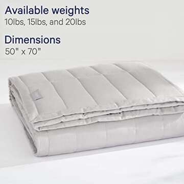 Casper Weighted Blanket - 10 lbs of Comfort & Calm