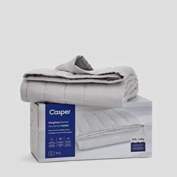 Casper Weighted Blanket - 10 lbs of Comfort & Calm