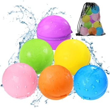 SOPPYCID Reusable Water Balloons - Eco-Friendly Summer Fun for Kids