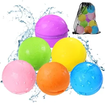 SOPPYCID Reusable Water Balloons - Eco-Friendly Summer Fun for Kids