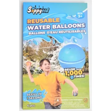 Reusable Water Balloons Eco-Friendly Summer Fun Kids
