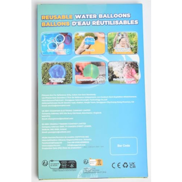 Reusable Water Balloons Eco-Friendly Summer Fun Kids