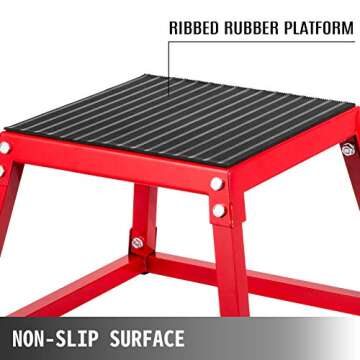 VEVOR Durable Plyometric Box for Fitness Training 18 inch