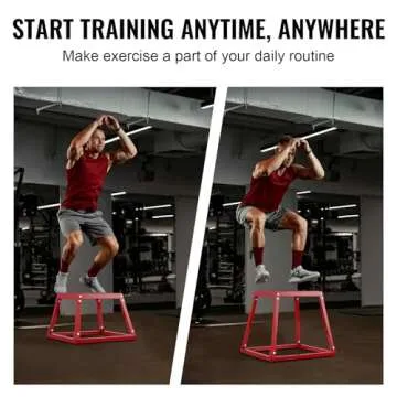 VEVOR Durable Plyometric Box for Fitness Training 18 inch