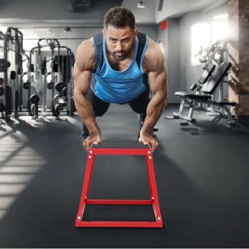 VEVOR Durable Plyometric Box for Fitness Training 18 inch