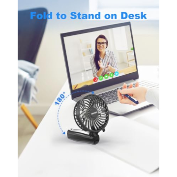 TriPole Portable Handheld Mini Fan - Lightweight & Powerful