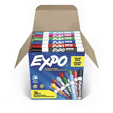 EXPO Low Odor Dry Erase Markers for Every Use
