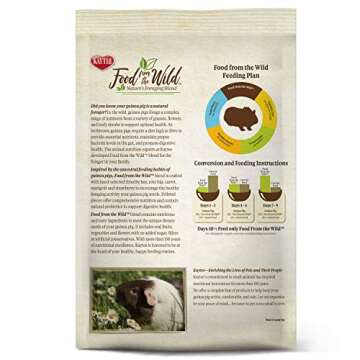 Kaytee Food from The Wild Natural Pet Guinea Pig Food - 4 Pound Premium Blend