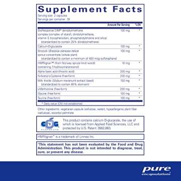 Pure Encapsulations DIM Detox | Supplement Support for Detoxification and Cellular Health* | 60 Caps...