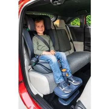 Kneeguard Kids Car Foot Rest for Children and Babies. Footrest is Compatible with Toddler Booster Seats for Easy, Safe Great Travel Accessory (Latest Version)