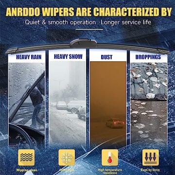 3 Wipers Set for 2011-2020 Toyota Sienna - Easy Install