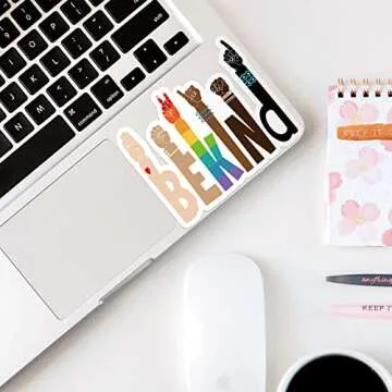 Be Kind Rainbow Stickers | Pride Decals for Every Occasion