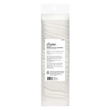 Diane Multi-Layer Cotton Facial Square Pads 100 Count