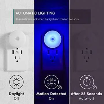 myCozyLite Motion Sensor Night Light For Gentle Navigation