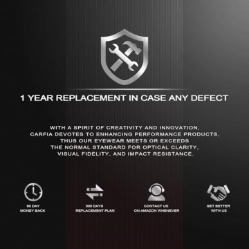 CARFIA Polarized Men's Sunglasses with UV400 Protection