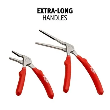 EZRED Kiwi Bent Head Needle-Nose Pliers Set - Versatile Tools