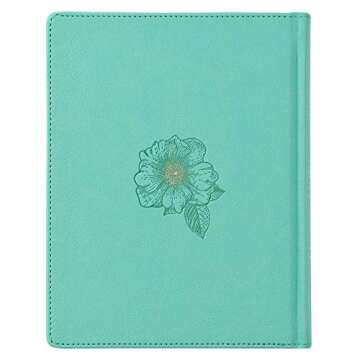 KJV Holy Bible, My Promise Bible, Faux Leather Hardcover w/Bible Tabs, Coloring Stickers, Ribbon Mar...