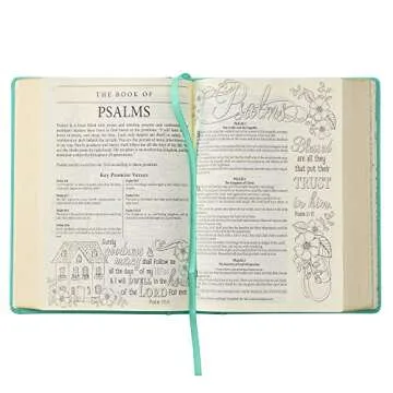 KJV Holy Bible with Faux Leather and Stylish Features