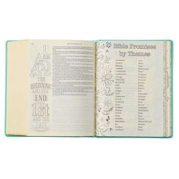 KJV Holy Bible with Faux Leather and Stylish Features
