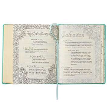 KJV Holy Bible with Faux Leather and Stylish Features