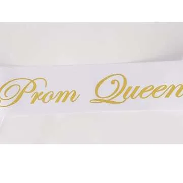 Noonhorse Prom Queen Tiara & Sash - Royal Accessories for All Occasions