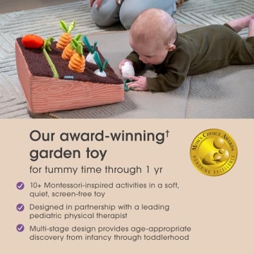 Boppy Learn and Grow Garden - Montessori Toy for Infants