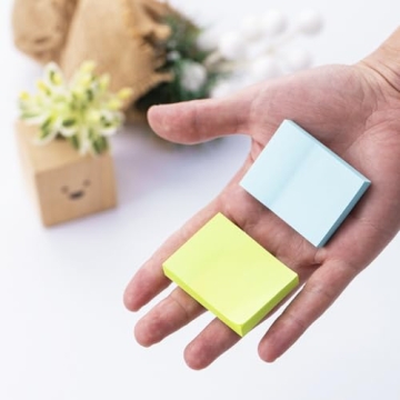 Bright Sticky Notes 1.5x2 Inches - 24 Pack, for All Organizing Needs