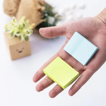 Bright Sticky Notes 1.5x2 Inches - 24 Pack, for All Organizing Needs
