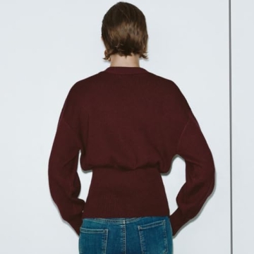 Stylish URBAN REVIVO Women's Knitted Cardigan for Fall