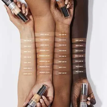 e.l.f. Camo CC Cream, SPF 30 Color-Correcting Medium-To-Full Coverage Face Foundation, Delivers An Airbrushed Finish, Vegan & Cruelty-Free, Tan 400 W