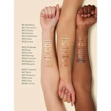 ILIA - True Skin Serum Concealer | Non-Comedogenic, Cruelty-Free, Vegan, Safe For Sensitive Skin, Reduces Appearance of Dark Circles + Blemishes (Suma SC1.5, 0.16 oz | 5 ml)