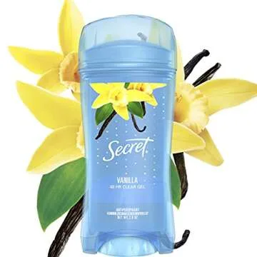 Secret Scent Expressions Antiperspirant Deodorant Invisible Solid, Va Va Vanilla, 2.6 Ounce (Pack of 2)