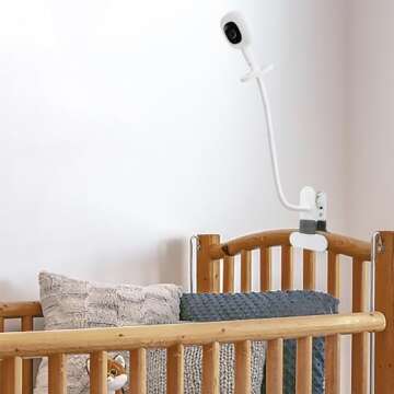 SZAOYU Baby Monitor Mount Compatible with Nanit Pro Smart Baby Monitor & Flex Stand,15.7 inches Flex...