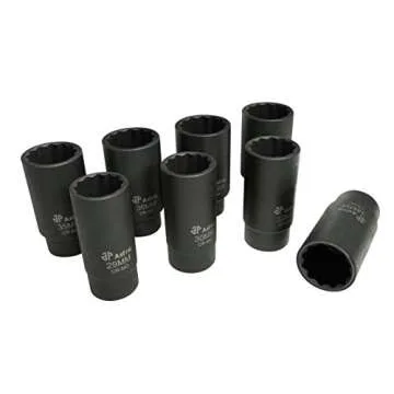 Astro Pneumatic 12-Point Socket Set for Axle Nuts