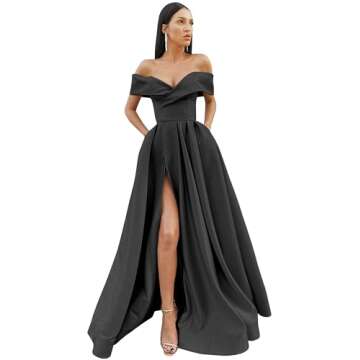 Stunning JKMMYO Burgundy Long Prom Dress with Pockets