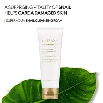 Missha Super Aqua Snail Cleansing Foam 100ml Refreshing Cleanser