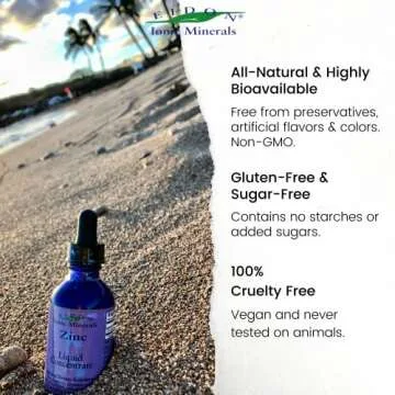 Eidon Ionic Minerals Liquid Zinc Drops for All Ages