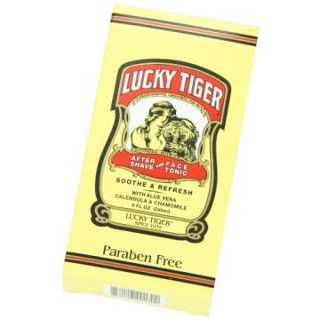 Lucky Tiger After Shave and Face Tonic for Men, 8 oz