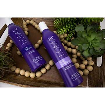 Loma Hair Care Violet Shampoo Violet Conditioner Duo, 12 Fl Oz , 2 Count (Pack of 1)