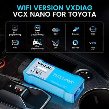 VXDIAG VCX Nano OBD2 Scanner for Toyota Vehicles