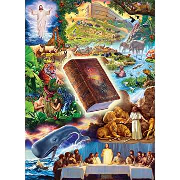 MasterPieces 1000 Piece Jigsaw Puzzle - Explore Bible Stories with Family Fun!