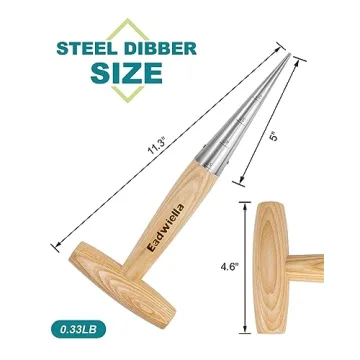 Eadwiella Dibber Garden Tool for Perfect Planting