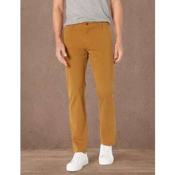 Ultimate Comfort and Style with Dockers Men's Chino Pants