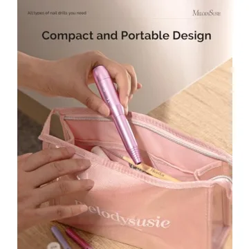 MelodySusie PC120B Portable Electric Nail Drill Professional Kit