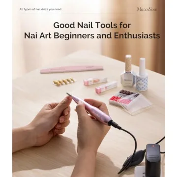 MelodySusie PC120B Portable Electric Nail Drill Professional Kit