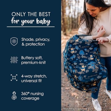 Milk Snob Disney 5-in-1 Cover for Nursing and Car Seats