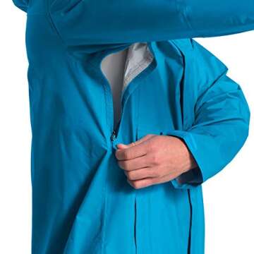 THE NORTH FACE Venture 2 Hooded Jacket - Men's Acoustic Blue, XL