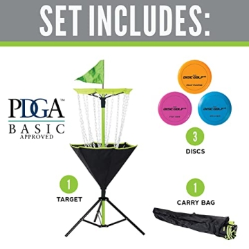 Franklin Disc Golf Basket Set - Portable Fun for All